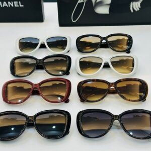 Chanel Luxury Oversized Round Sunglasses – Elegant Designer Style