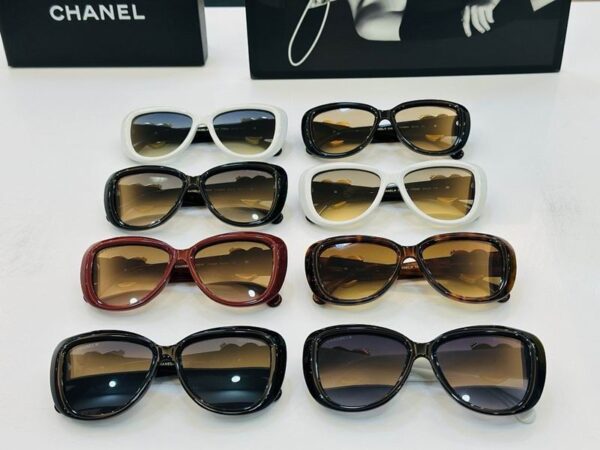 Chanel Luxury Oversized Round Sunglasses – Elegant Designer Style