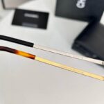 Chanel Vintage Rimless Oval Sunglasses – Minimalist Luxury Metal Frame