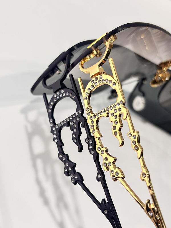 Dior Crystal CD Shield Sunglasses – Luxury Statement Edition