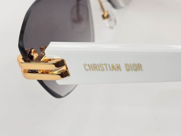 Dior Minimalist Rimless Sunglasses – CD Metal Accent Series