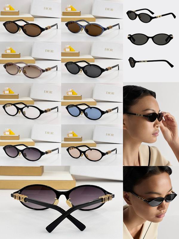 Dior CD Oval Slim Sunglasses