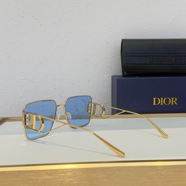 Dior CD Signature Square Metal Sunglasses