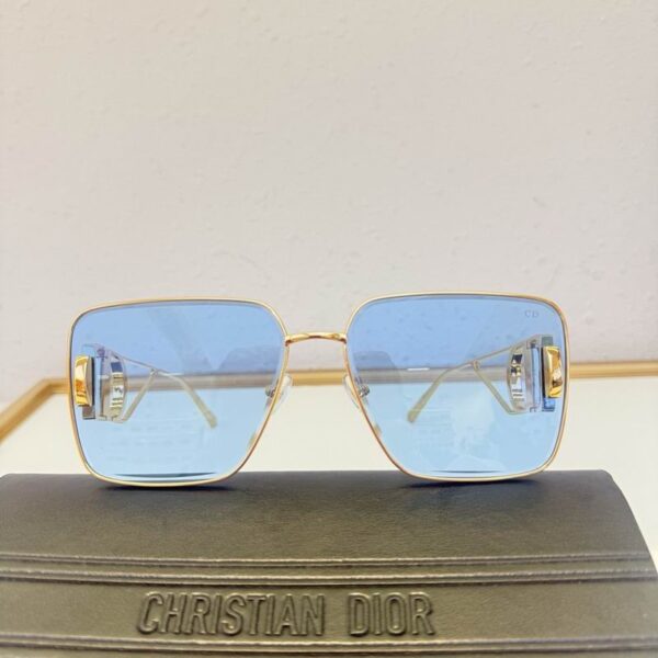 Dior CD Signature Square Metal Sunglasses