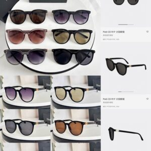 Dior Classic Round Frame Sunglasses – Gradient Lens Edition