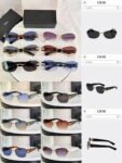Dior Rimless Gradient Square Sunglasses – Gold Detail Edition