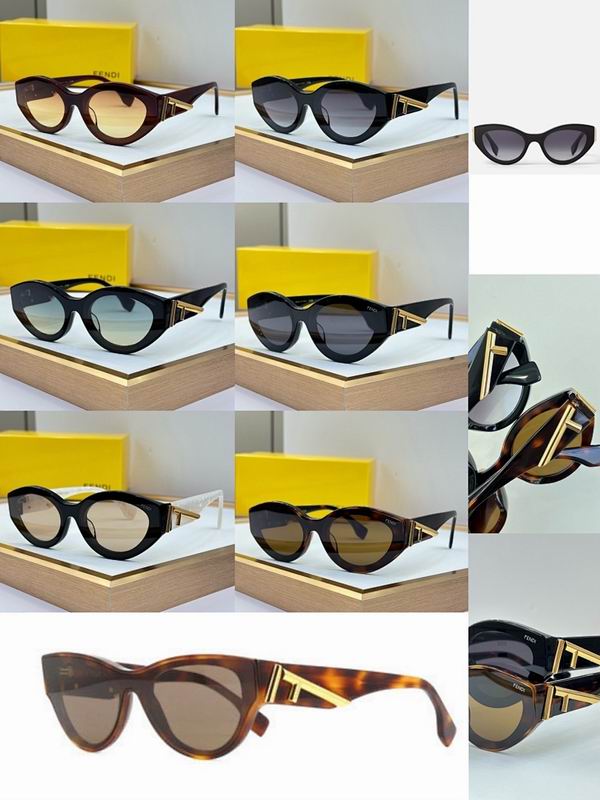 Fendi Cat-Eye Luxury Sunglasses