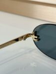 FENDI Vintage Oval Sunglasses | Lightweight Metal Frame, Effortless Luxury Style