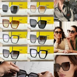 Fendi Oversized Square Frame Sunglasses – Statement Luxury