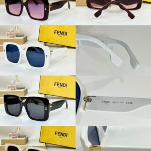 Fendi Oversized Square Sunglasses – Modern Luxury Statement