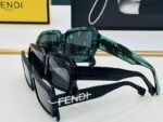 Fendi Bold Square Frame Sunglasses – Statement Logo Designer Shades