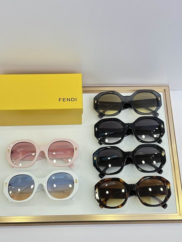 Fendi-Inspired Oversized Round Sunglasses – Luxury Statement Eyewear