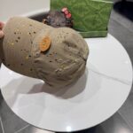 Luxury designer GG letter splashed ink baseball cap, unisex denim ragtag fashion sun hat