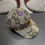 Luxury designer cartoon printed letter double panel unisex fashionable trendy hat