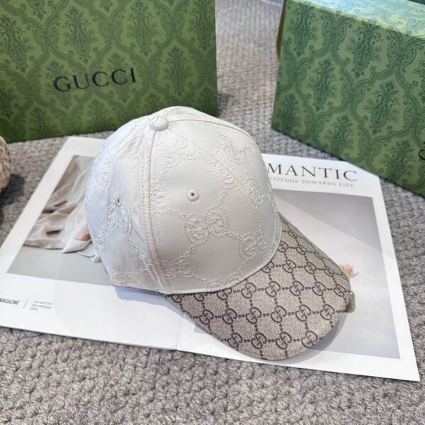 Luxury designer classic letter two tone jacquard baseball cap street outdoor unisex sun hat