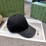 Luxury designer classic letter two tone jacquard baseball cap street outdoor unisex sun hat