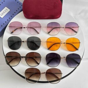 Classic Round Metal Sunglasses – Lightweight Designer Style