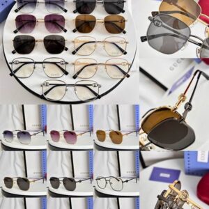 Retro Round Metal Sunglasses – Luxury Designer UV400 Eyewear