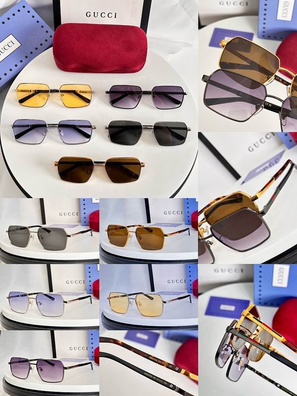 Retro Square Metal Sunglasses – Luxury Slim Frame