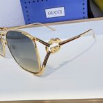 Gucdi Vintage Square Gradient Sunglasses
