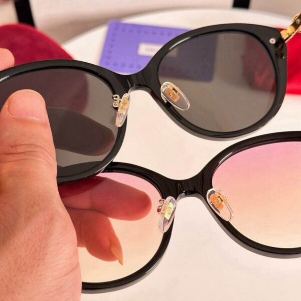 Luxury Round Frame Sunglasses – Retro Elegant Style