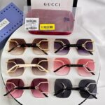 Gucdi Luxury Geometric Square Sunglasses