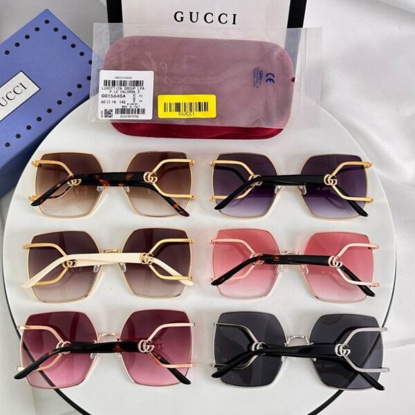 Gucdi Luxury Geometric Square Sunglasses