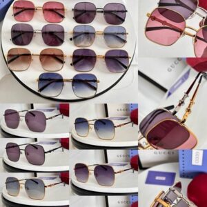 Luxury Gradient Sunglasses – Slim Metal Frame