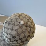 Designer Light Luxury Baseball Cap - Unisex Adjustable with Side Stripe Letter Accent