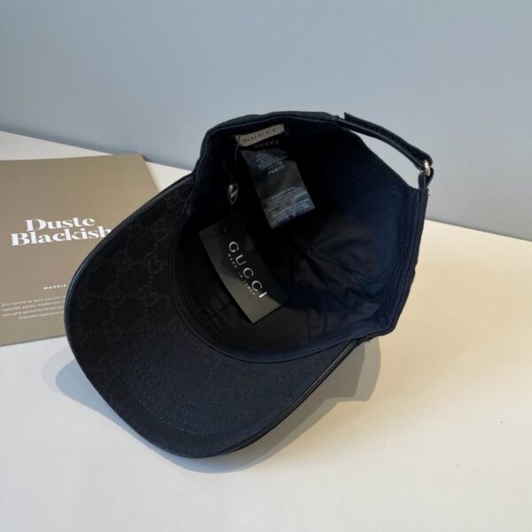 Designer Light Luxury Baseball Cap - Unisex Adjustable with Side Stripe Letter Accent