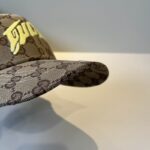 Designer fashion street print logo baseball cap with graffiti decoration unisex letter jacquard adjustable design