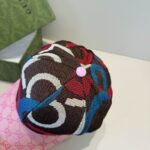 Designer luxury baseball cap, unisex classic letter splicing, outdoor adjustable casual knitted sun hat