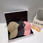 Gucci GG Monogram Canvas Baseball Cap – Luxury Unisex Adjustable Designer Hat