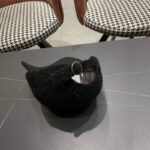 Luxury designer high-end fashion metal badge hat plush baseball cap men's and women's comfortable hat