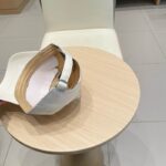 Designer retro washed denim baseball cap embroidered with letters, men's and women's adjustable fashion hat