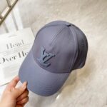 Luxury designer fashionable letter baseball cap with adjustable unisex sports sun protection cap