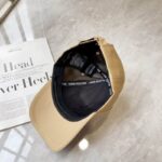 Luxury designer fashionable letter baseball cap with adjustable unisex sports sun protection cap