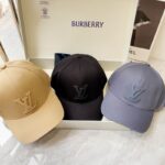 Luxury designer fashionable letter baseball cap with adjustable unisex sports sun protection cap