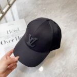 Luxury designer fashionable letter baseball cap with adjustable unisex sports sun protection cap