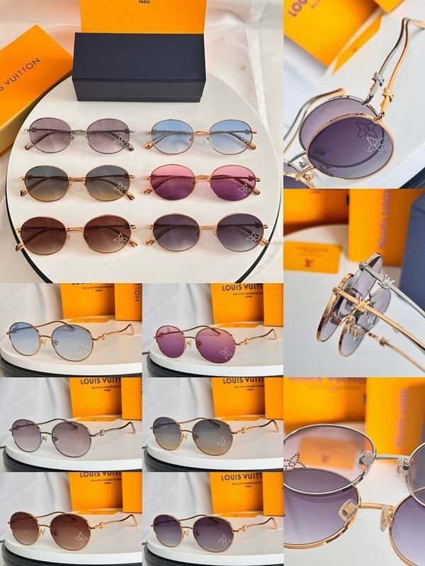 Vintage Round Metal Sunglasses – Gradient Lens Fashion Eyewear