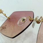 Luxury Rimless Square Sunglasses