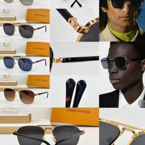 LV Signature Metal Square Sunglasses