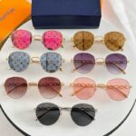 Luxury Round Chain Sunglasses