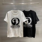 LV Luxury Studio Graphic T-Shirt M-XXL – Oversized Streetwear Cotton Tee for Men & Women