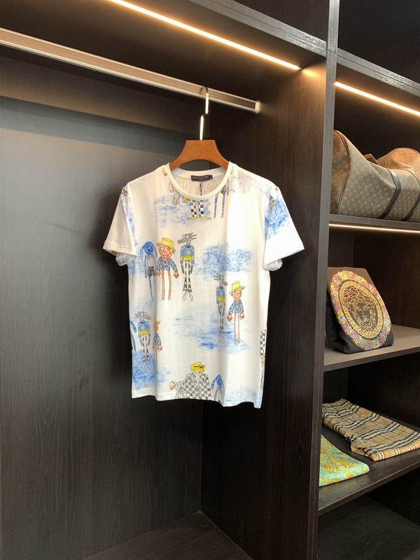 LV Luxury Oversized T-Shirt M-XXXL – Minimalist Cotton Streetwear Tee