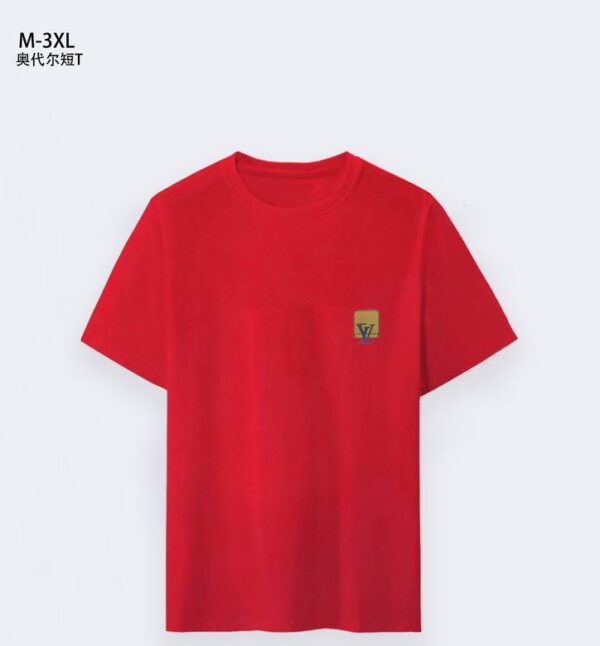 LV Luxury Designer Style T-Shirt M-XXXL – Oversized Streetwear Cotton Tee for Men & Women