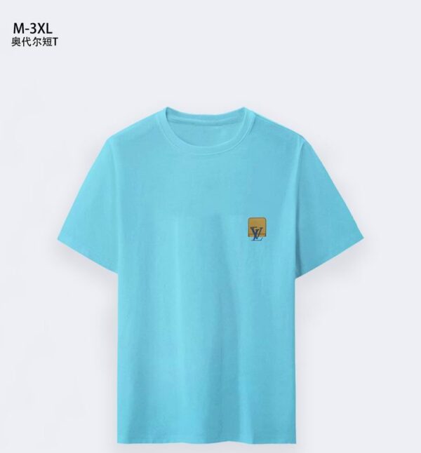 LV Luxury Designer Style T-Shirt M-XXXL – Oversized Streetwear Cotton Tee for Men & Women