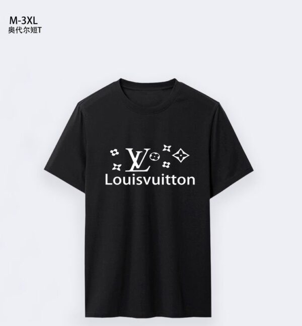 LV Designer Inspired T-Shirt M-XXXL – Premium Oversized Cotton Streetwear Tee