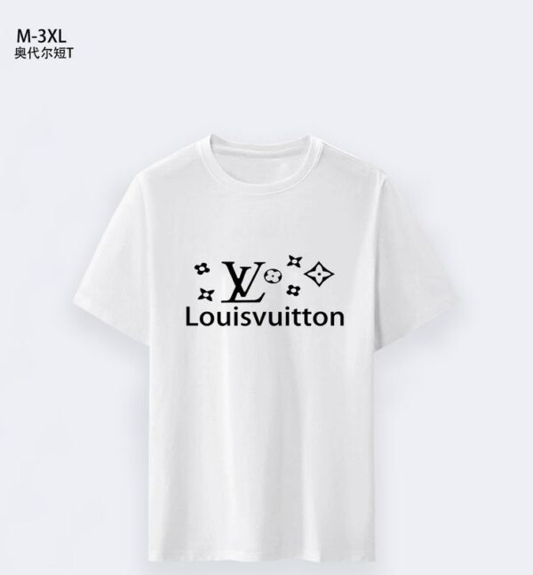 LV Designer Inspired T-Shirt M-XXXL – Premium Oversized Cotton Streetwear Tee