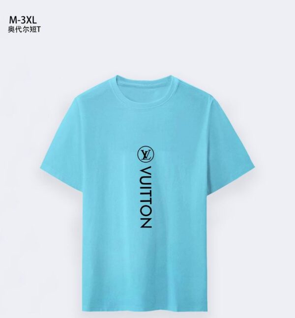LV Luxury Streetwear T-Shirt M-XXXL – Breathable Short Sleeve Cotton Tee